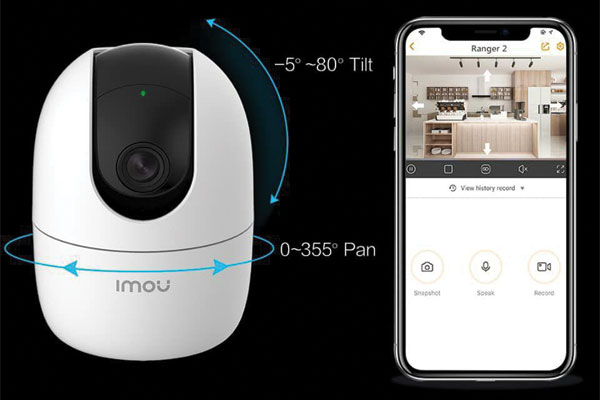 CAMERA IP WIFI IMOU IPC-A22EP XOAY 360 ĐÀM THOẠI 2 CHIỀU -