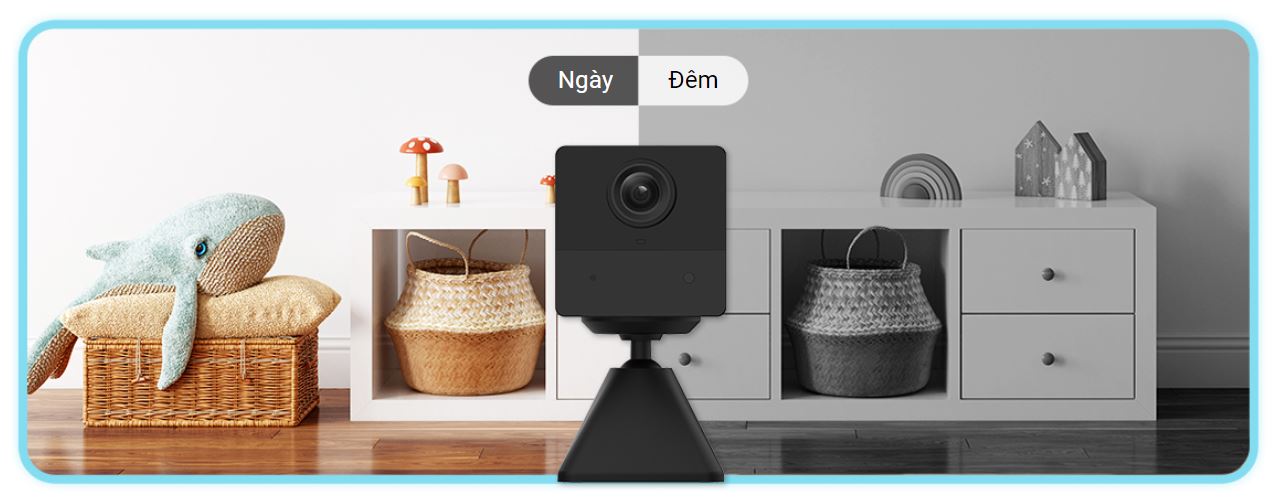 CAMERA WIFI EZVIZ BC2 Dùng Pin Không Dây Mini chạy không cần điện - SHOP CÔNG NGHỆ 24H