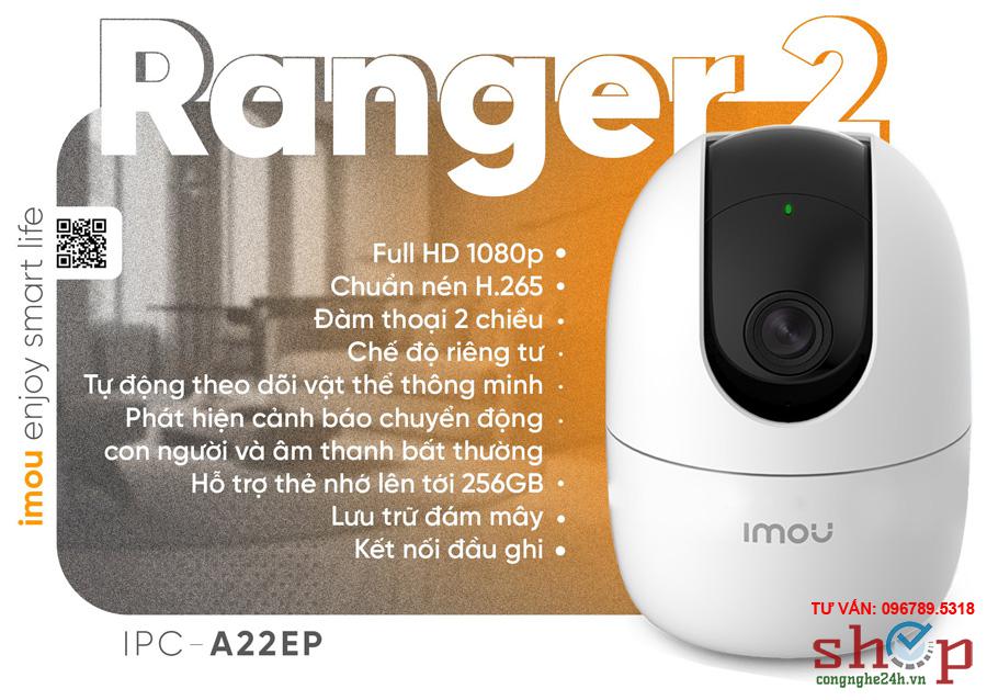 camera IP Wifi Imou Ranger 2