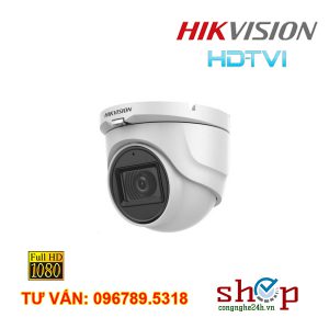 Camera dome DS-2CE76H0T-ITMFS trong bộ 16 camera Hikvision 5MP