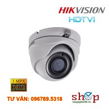 Camera HD-TVI Dome hồng ngoại 3.0 Megapixel HIKVISION DS-2CE56F1T-ITM