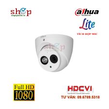 DỪNG SẢN XUẤT Camera Dome 4 in 1 hồng ngoại 2.0 Megapixel DAHUA HAC-HDW1200EMP-A-S4 Tích hợp MIC
