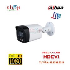 Camera HDCVI 2.0 Megapixel FULL-COLOR DAHUA HAC-HFW1239TLMP-LED