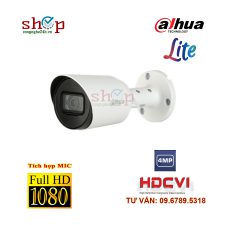 DỪNG SẢN XUẤT Camera 4 in 1 hồng ngoại 4.0 Megapixel DAHUA HAC-HFW1400TP-A-S2 Tích hợp MIC