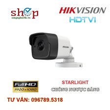 Camera HD-TVI hồng ngoại 2.0 Megapixel HIKVISION DS-2CE16D8T-IT(F) Chống ngược sáng startlight