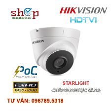 Camera HD-TVI Dome hồng ngoại 2.0 Megapixel HIKVISION DS-2CE56D8T-IT3E Chống ngược sáng PoC