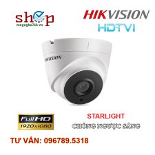 Camera HD-TVI Dome hồng ngoại 2.0 Megapixel HIKVISION DS-2CE56D8T-IT3(F) Chống ngược sáng