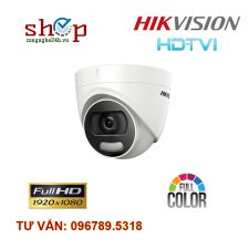 Camera HD-TVI Dome hồng ngoại 2.0 Megapixel HIKVISION DS-2CE72DFT-F Có màu ban đêm