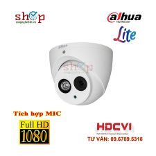 Camera Dome 4 in 1 hồng ngoại 2.0 Megapixel DAHUA DH-HAC-HDW1200EMP-A-S5 Tích hợp MIC