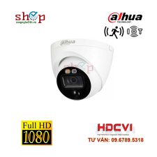 Camera HDCVI Dome hồng ngoại 2.0 Megapixel DAHUA HAC-ME1200EP-LED Cảm biến thân nhiệt PIR