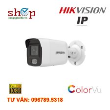 Camera IP COLORVU 2.0 Megapixel HIKVISION DS-2CD2027G1-L Xem đêm có màu