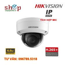 Camera IP Dome hồng ngoại 6.0 Megapixel HIKVISION DS-2CD2163G0-I