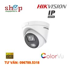 Camera IP Dome hồng ngoại 2.0 Megapixel HIKVISION DS-2CD2327G3E-L Xem đêm có màu