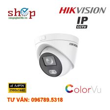 Camera IP Dome hồng ngoại 4.0 Megapixel HIKVISION DS-2CD2347G3E-L Xem đêm có màu