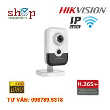 Camera IP Cube hồng ngoại không dây 2.0 Megapixel HIKVISION DS-2CD2423G0-IW Cảm biến PIR