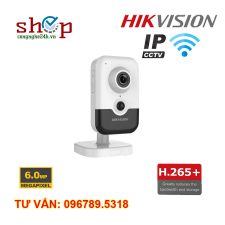 Camera IP Cube hồng ngoại không dây 6.0 Megapixel HIKVISION DS-2CD2463G0-IW Cảm biến PIR