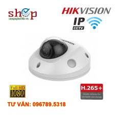 Camera IP Dome hồng ngoại không dây 2.0 Megapixel HIKVISION DS-2CD2523G0-IWS