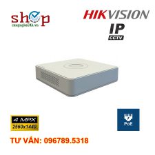 Đầu ghi hình camera IP 4 kênh HIKVISION DS-7104NI-Q1-4P Tích hợp POE