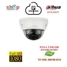Camera IP Dome hồng ngoại 2.0 Megapixel DAHUA IPC-HDBW4231EP-ASE Xem đêm có màu