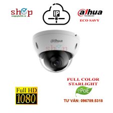 Camera IP Dome 2.0 Megapixel DAHUA IPC-HDBW4239RP-ASE Xem đêm có màu