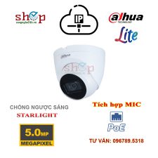 Camera IP Dome hồng ngoại 5.0 Megapixel DAHUA DH-IPC-HDW2531TP-AS-S2