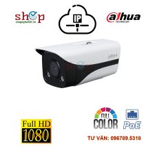 Camera IP 2.0 Megapixel DAHUA DH-IPC-HFW2239MP-AS-LED-B-S2 Xem đêm có màu