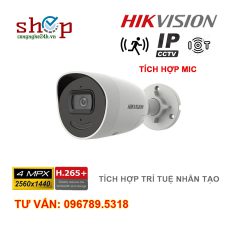 Camera IP hồng ngoại 4.0 Megapixel HIKVISION DS-2CD2046G2-IU/SL