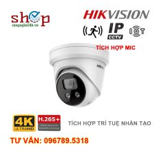Camera IP Dome hồng ngoại 8.0 Megapixel HIKVISION DS-2CD2386G2-ISU/SL