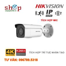 Camera IP hồng ngoại 8.0 Megapixel HIKVISION DS-2CD2T86G2-ISU/SL