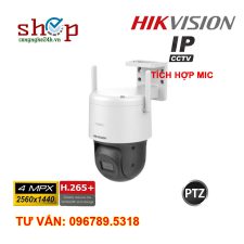 Camera IP Speed Dome hồng ngoại Wifi 4.0 Megapixel HIKVISION DS-2DE2C400IW-DE/W