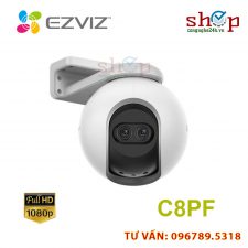 Camera WiFi EZVIZ C8PF 2MP Ngoài trời Quay Quét, Ống kính kép Zoom 8X