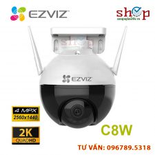 Camera IP Wifi quay quét EZVIZ C8W 4MP ngoài trời xem đêm có màu