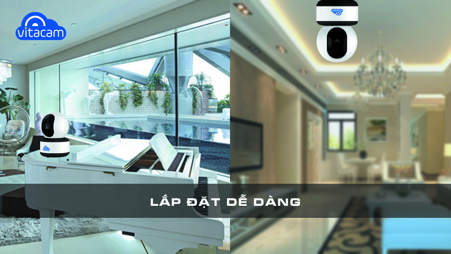 VITACAM C1080 - 2.0MPX FULL HD 1080 CHUẨN H265X