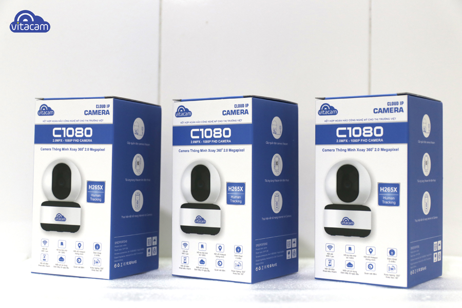 VITACAM C1080 - 2.0MPX FULL HD 1080 CHUẨN H265X