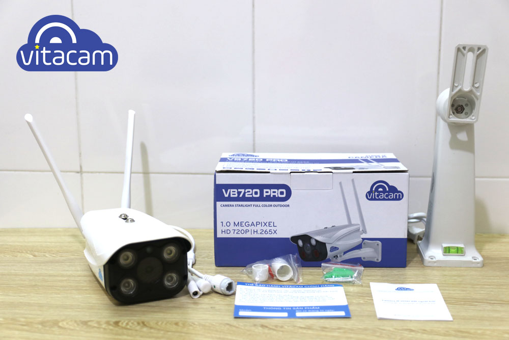 VITACAM VB720 PRO Camera ngoài trời nhìn đêm có màu