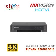 Đầu ghi hình Hybrid TVI-IP 4 kênh TURBO 4.0 HIKVISION DS-7204HUHI-K1/E(S)