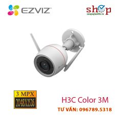 Camera EZVIZ H3C Color 2K 3Mpx cảnh báo con người CS-H3c-R100-1K3WKFL