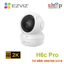 Camera WiFi EZVIZ H6c Pro 2K+ 4MP quay quét, gọi qua app CS-H6c-R105-1J4WF