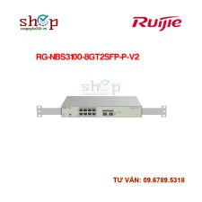 Switch  Ruijie RG-NBS3100-8GT2SFP-P-V2 8 Cổng Gigabit