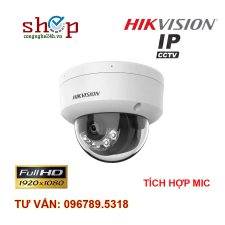 Camera IP Dome hồng ngoại 2.0 Megapixel HIKVISION DS-2CD1123G2-LIUF