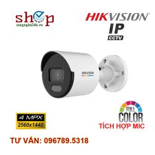 Camera IP COLORVU 4.0 Megapixel HIKVISION DS-2CD1047G2-LUF