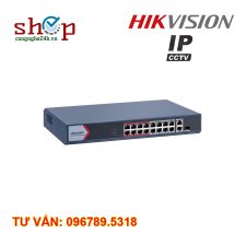 16 Port Fast Ethernet Smart PoE Switch HIKVISION DS-3E1318P-EI/M