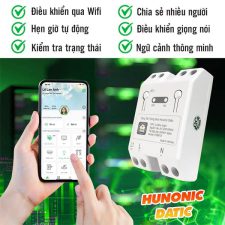 Chi tiết cong tac thong minh hunonic datic