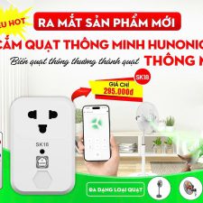 ra mắt ổ cắm quạt thông minh