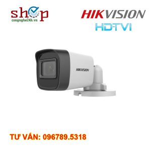 Camera thân trụ DS-2CE16D0T-EXIPF chuẩn IP67 trong bộ 4 camera Hikvision 2MP