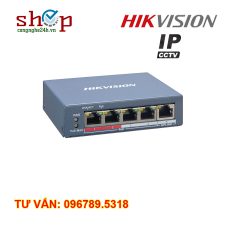 Switch POE 4 CổngHIKVISION DS-3E1105P-EI