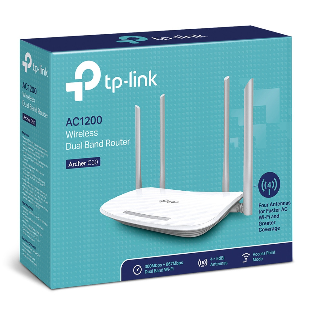 THIẾT BỊ MẠNG/ ROUTER TPLink ARCHER C50
