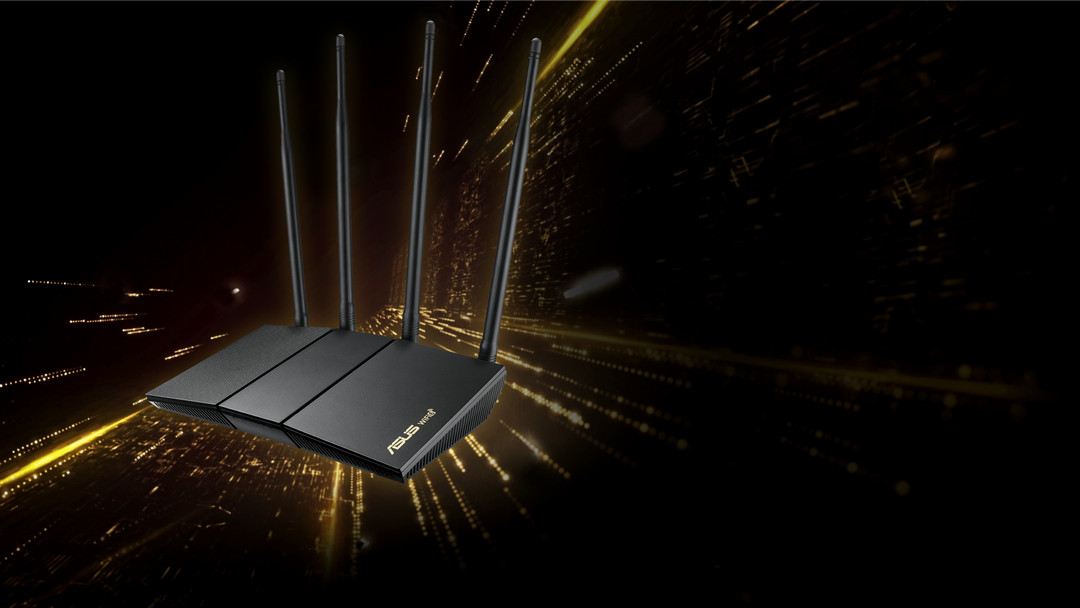 Bộ phát wifi 6 Asus RT-AX1800HP MU-MIMO (Chuẩn AX/ AX1800Mbps/ 4 Ăng-ten ngoài/ Wifi Mesh/ 35 User)