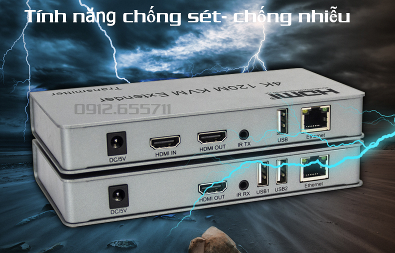 Khả năng chống sét hiệu quả của thiết bị