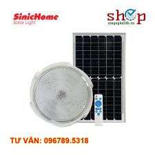 ĐÈN NĂNG LƯỢNG MẶT TRỜI ỐP TRẦN Sinic-TN300W